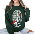 thumbnail image 3 of Christmas Pregnancy Announcement Sweatshirt – Funny Skeleton Maternity Christmas Sweater, Pregnant Mom To Be Holiday Top, New Mom Gift, 3 of 7