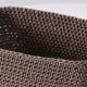 thumbnail image 4 of Large and Small Woven Storage Baskets Practical Nursery Storage Basket for Shelves Closet or Tabletop Organization grey, 4 of 4