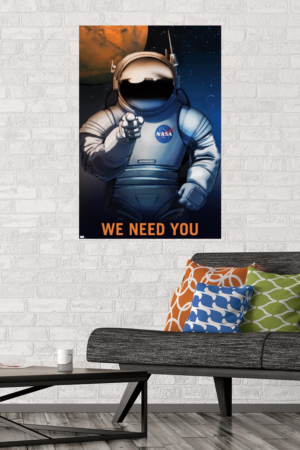 NASA - We Need You Wall Poster, 22.375" x 34"