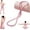 Pink, variant on Visulong Resistance Bands, Figure 8 Exercise Bands for Women Men, 8 Shaped Resistance Rubber Band with Handlesfor Glutes, Back, Arm, Chest and Full Body Workout