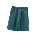 thumbnail image 3 of XuJwPNcy Shorts for Women Drawstring High Waisted Fashion Solid Shorts with Pockets Summer Beach Short Pants, 3 of 4
