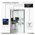 Fingerprint Access Control System Smart Door Lock Kit Electronic Gate