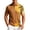 Yellow, variant on Mens Golf Polo Shirts Short Sleeve Button Down Mens Performance Polos,Green,2XL