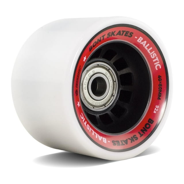 Bont Patins à Roulettes - Roue de Patin à Roulettes Balistique - Patinage de Vitesse Intérieur Derby - Lot de 8