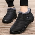 thumbnail image 2 of Botas de nieve impermeables para Hombre, botines sin cordones para mantener el calor, envío gratis, 2 of 4