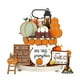 thumbnail image 1 of Decoración de Halloween Decoraciones de Halloween Decoraciones de bandejas escalonadas de Halloween Letreros de letras lindos Centros de mesa de otoño(Buy 2 Save 10%), 1 of 7
