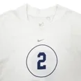 thumbnail image 2 of NIKE White T Shirt Tee Team Short Sleeve Polyester Mens L, 2 of 16