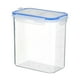 thumbnail image 2 of Recipiente hermético transparente con tapa para almacenar alimentos | Juego de recipientes de plástico para alimentos secos | Organizador de despensa de cocina apto para uso alimentario sin BPA |, 2 of 6