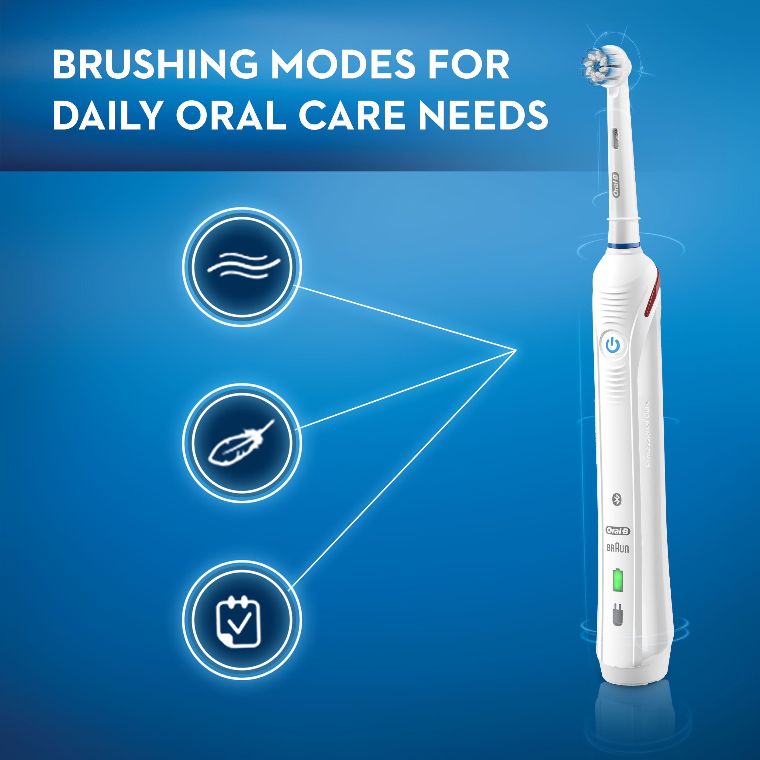 Oral-B Gum Sensitive Care Rechargeable Electric Toothbrush, - Walmart.com