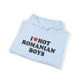 thumbnail image 4 of Romanian Boys Romania Wife Girlfriend Husband Hoodie Gifts Sweatshirt Shirt, 4 of 4