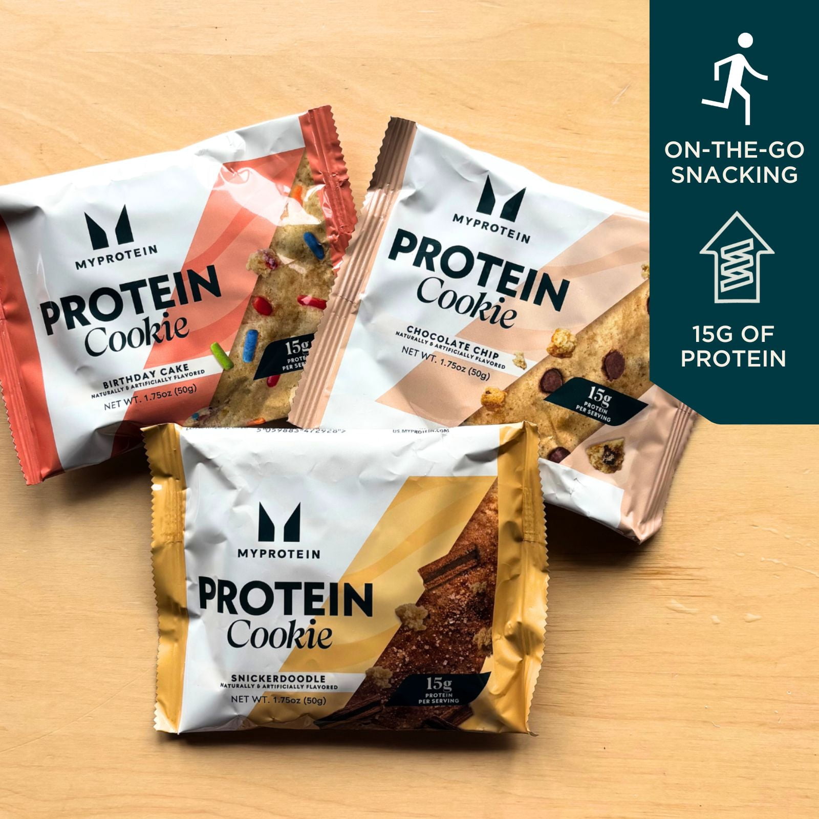 Myprotein Baked Protein Cookie Birthday Cake 15g Protein Nutrition Bars