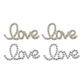 thumbnail image 1 of 4 Pcs Accessoire de Décoration DIY pour la Saint-Valentin, Charme en Strass, 1 of 8