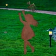 thumbnail image 3 of s de Metal Hechas Duraderas para Y Niño, Estatua de de piezaza, para Jardín, , Patio, Jardinera de Césped, Regalos , Chica Niña, 3 of 6