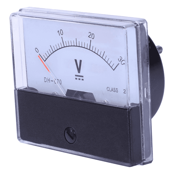 3X -670 Accuracy DC 30V Analog Panel Meter Voltmeter