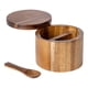 thumbnail image 1 of Salero Bote de Cocina Redondo con Tapa Giratoria Tarro de Condimentos Condimentos B, 1 of 9