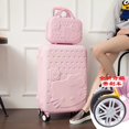 thumbnail image 3 of Sanrio-Equipaje de Hello Kitty Kawaii Anime, cubierta con carrito de 20 y 24 pulgadas, Maleta de viaje Universal con ruedas para estudiantes, regalos bonitos, 3 of 5