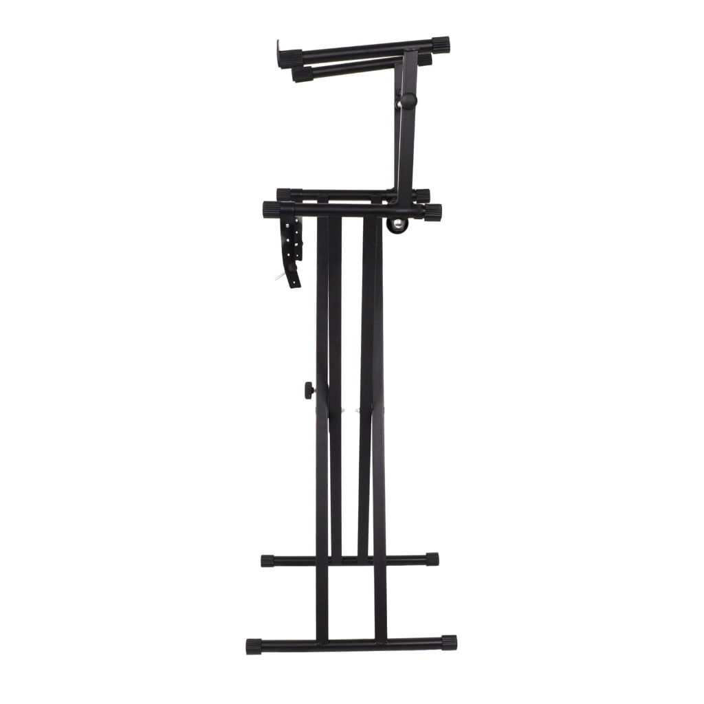 RYUJNDK Adjusted Electronic Piano Second Tiers Stand Piano Keyboard Stand Electric Piano Holder Adjustable Stable Keyboard Rack