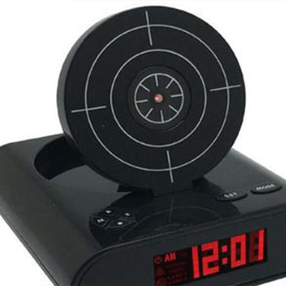 Target Shooting Digital Alarm Clock Desktop Bedside Snooze Table Alarm Clocks Gift New Walmart