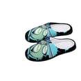 thumbnail image 5 of Invader Zim Fuzzy Cotton Slippers For Mens Winter Cotton Lightweight Anti-slip Rubber Sole Slippers House Open Back Slippers Closed Toe Slippers, 5 of 9
