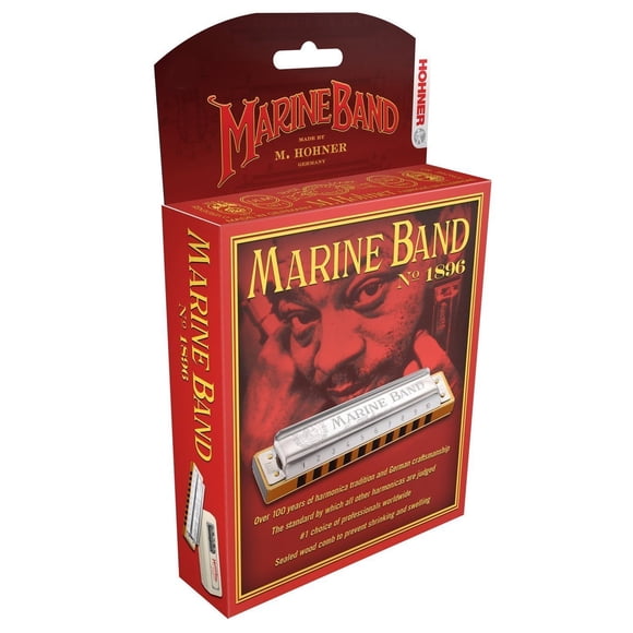 Hohner 1896BX-BF Musique Marine, Clé de Bb Major