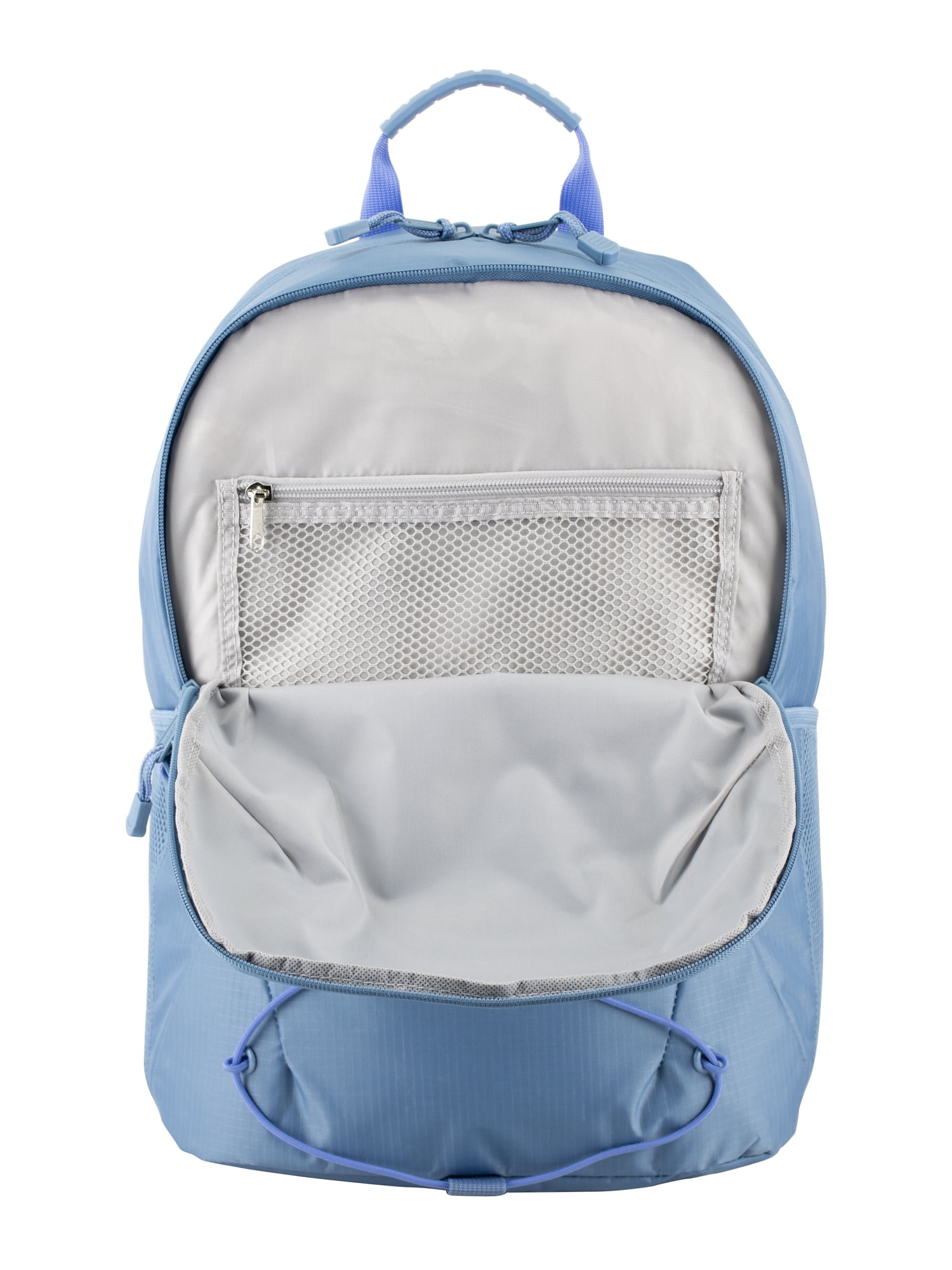 Eastsport Unisex Ascend Athleisure 18.5" Bungee Backpack, Blue Shadow