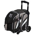 thumbnail image 1 of Kr Strikeforce Sac de Quilles à Roulettes Simple Cruiser avec Compartiment Supérieur pour Chaussures et Compartiment d'Accessoires Latéraux (Pierre/blanc/noir), 1 of 4