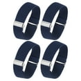 thumbnail image 1 of Soportes de Mangas Antideslizantes para Camisas Elásticas para Hombres y Mujeres, Paquete de 4/2 Pares en Azul Marino, 1 of 7