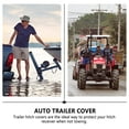 thumbnail image 5 of Set of 2 Traction Cover Hitch Bumper Cars Trailer Covers Automotive Black, 5 of 8