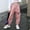 Pink, variant on Cargo Sweatpants For Girls Girls Cargo Pants Wide Leg Pants Teen Kids Solid Drawstring Straight Joggers Trousers with Pockets 3-16 Years