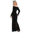 thumbnail image 2 of YAOBAOLE Halloween Women Sexy off Shoulder Strap Mermaid Evening Maxi Dress V Neck Long Formal Evening Gown Dress M, 2 of 3