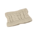 thumbnail image 3 of DOPI Women Woolen Headband Fashion Knitted Hat Ski Cap BeigeOne size, 3 of 4