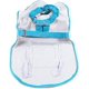 thumbnail image 3 of S/M, impermeable, ajustable, azul claro, con capucha para perro, chaqueta reflectante para lluvia, ropa impermeable para perro, ropa para perros pequeños, medianos y grandes, 3 of 5