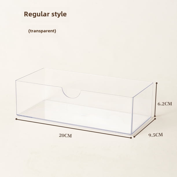 Caja de almacenamiento con espejo para gabinete de baño, compartimento para gabinete de baño, caja organizadora, tocador, estante de almacenamiento para cosméticos, lápiz labial y escritorio