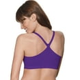 thumbnail image 2 of Hanes Girls' Cozy Seamless Wirefree Bra 2-Pack - Black/Heather Grey - 36, 2 of 4