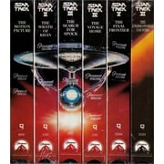 Star Trek I, II, III, IV, V, VI Movie VHS Lot Set - (6 Tapes) - Wrath of Khan / Final Frontier / Search For Spock
