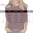 thumbnail image 3 of Domuza Fourth Of July Shirt for Women Usa Flag Graphics 3/4sleeve Tops Casual Loose Crew Neck T Shirts 2026 New Fashion Clothes Pink M, 3 of 5