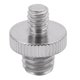 thumbnail image 5 of 100 Piezas 1/4 Pulgada Macho A 1/4 Pulgada Macho Trípode Adaptador Tornillo Roscado Metal Convertidor Tornillo para Cámara Réflex Digital,Trípode,Plataforma de Hombro,Jaula Cámara, 5 of 5