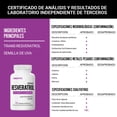 thumbnail image 4 of Resveratrol Trans 400mg Restart – 60 Cápsulas Veganas con Semilla de Uva 95% Polifenoles – Alta Pureza, Potenciado y Certificado – Suplemento Antioxidante Superior - Vitaminas Hombre / Mujer, 4 of 6