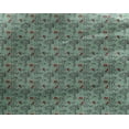 thumbnail image 3 of oneOone Georgette Viscose Light Mint Green Fabric Artistic Tree Sewing Craft Projects Fabric Prints By Yard 42 Inch Wide, 3 of 3