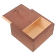 thumbnail image 3 of Small Decorative Wood Box With Slide Top Lid For Home Decor Product Packaging Retro Style 1Pcs, 3 of 4
