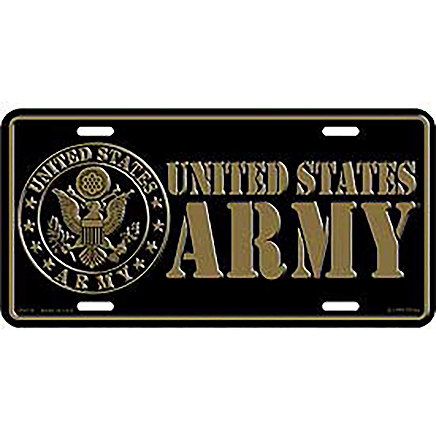 US Army License Plate