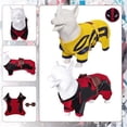 thumbnail image 2 of Disfraz de Dogpool para mascotas, disfraz de Dead Cosplay Pool Logan, ropa para disfraz de perro pequeño y grande, traje con cinturón para Halloween y carnaval, 2 of 5