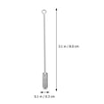 thumbnail image 2 of 20pcs Creative DIY Brooch Long Hat Earring Accessories, 2 of 8