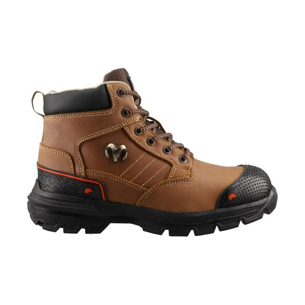 Bota Ram Hombre Casual Cómoda Resistente cafe 28.5
