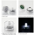 thumbnail image 5 of Balsa Circle 12 Pieces Cool White LED Small Submersible Lights Vases Party Centerpieces, 5 of 6