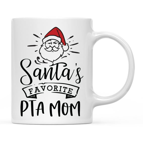 Koyal Wholesale Santa Claus Ceramic Coffee Mug, PTA Mom