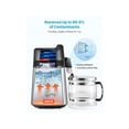 thumbnail image 3 of Water Distiller, 6L 1.6 Gallon Larger Pure Water Purifier Filter For Home Table Countertop, 900W Glass Pot Distilled Maker, Stainless Steel Interior Drinking Machine To Make Clean Waters, Silver, 3 of 10