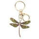 thumbnail image 1 of Llavero decorativo de libélula para bolso, bonito llavero para mujer, colgante para llave de coche, llavero con libélula brillante, colgante para bolso, 1 of 8