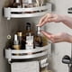 thumbnail image 3 of Bathroom Accessory Shelf Space Aluminum Shampoo Rack Makeup Storage Organizer Toilet Corner Wall Mounted Shower Shelf Bathroom Accessory Accessories, 3 of 5