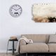 thumbnail image 3 of Reloj de pared de 10 pulgadas con termómetro e higrómetro, preciso, para colgar en casa o en la oficina. Pilas no incluidas, color plateado., 3 of 6